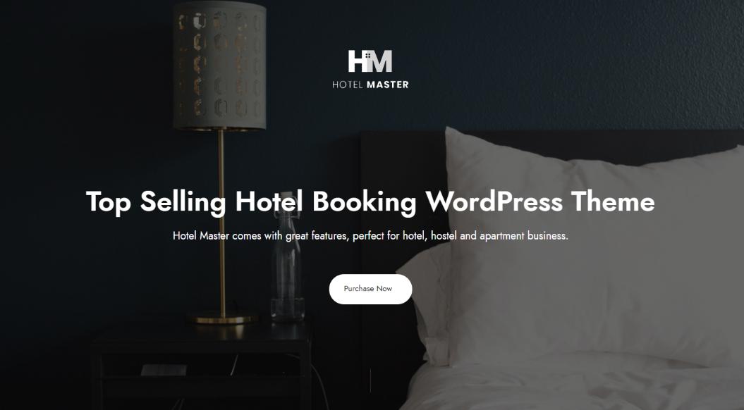 Mẫu thiết kế website Hotel Master