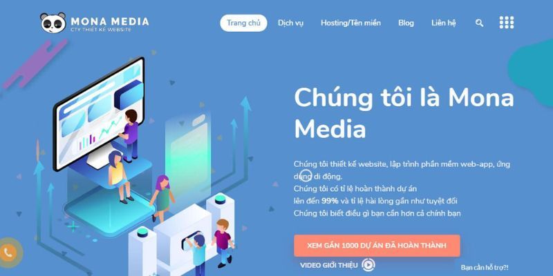 Mona Media - Công ty thiết kế website hàng đầu Việt Nam