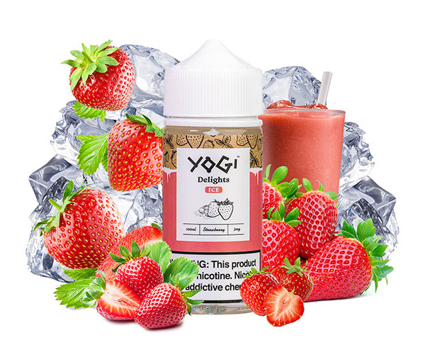 YOGI Delights Ice Juice Strawberry - Juice Pod 0 Nicotine