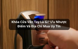 khóa cửa vân tay là gì